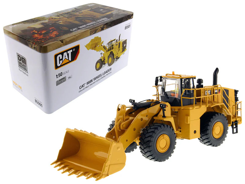 CAT Caterpillar 988K Wheel Loader with Operator “High Line Series” 1/50 Diecast