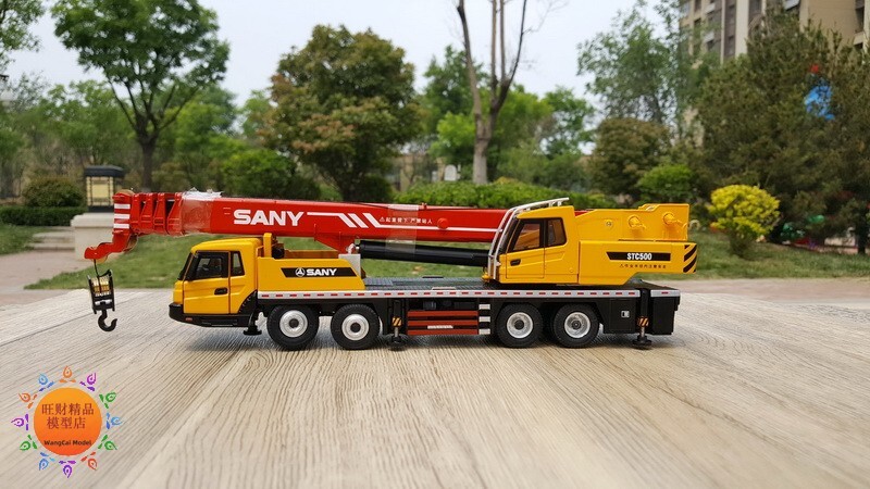 1:43 32CM SANY STC500 TRUCK CRANE Construction Equipment Machine Diecast Model