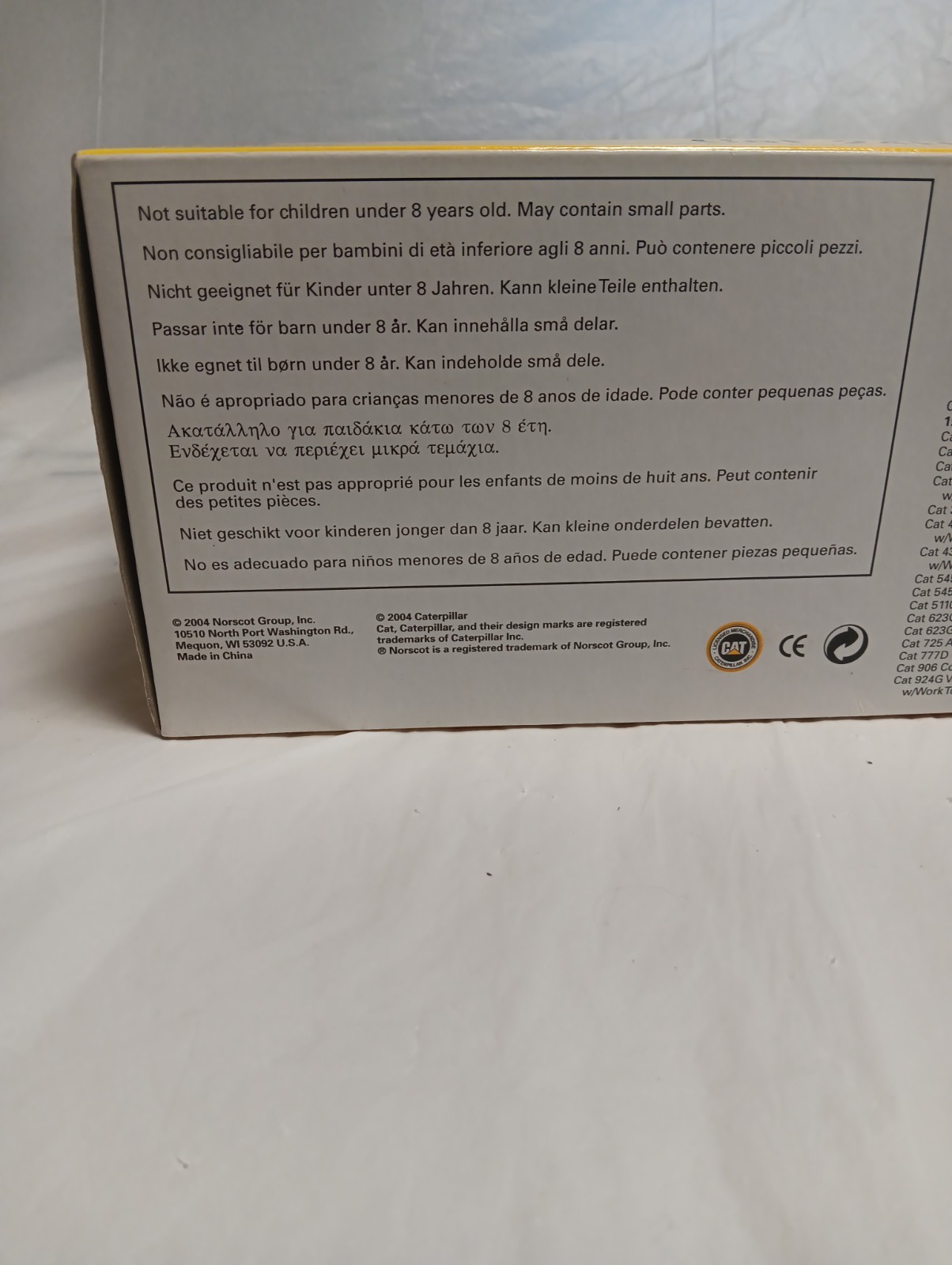 Norscot Caterpillar 24H Motor Grader – Mining – 1/50 Die-cast #113