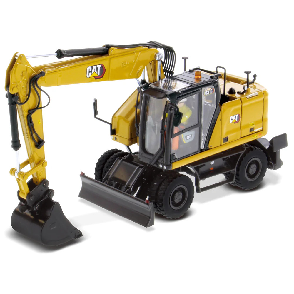 Caterpillar M318 Wheeled Excavator 1:50 Diecast #85956