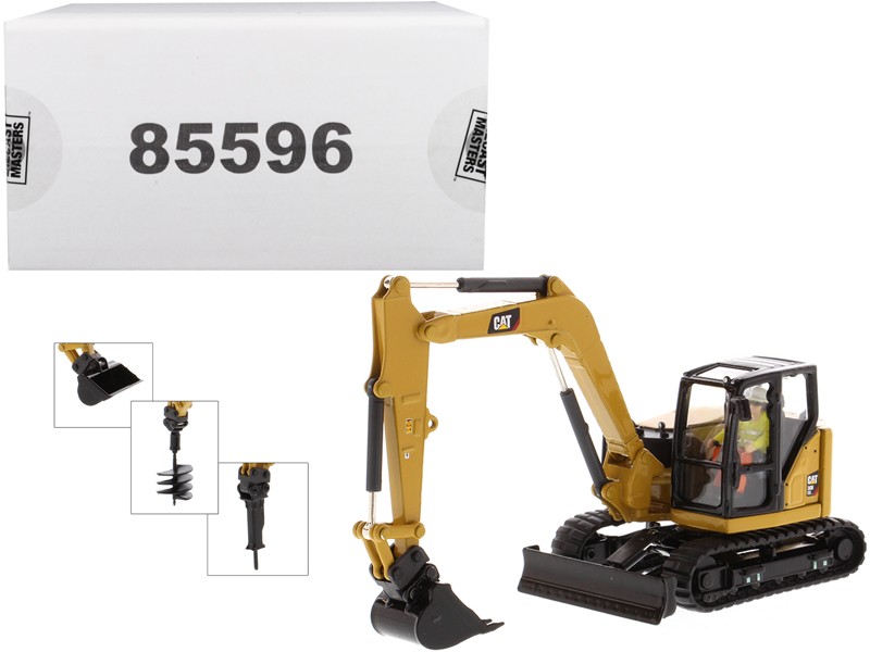 CAT Caterpillar 308 CR Next Generation Mini Hydraulic Excavator with Work Tools