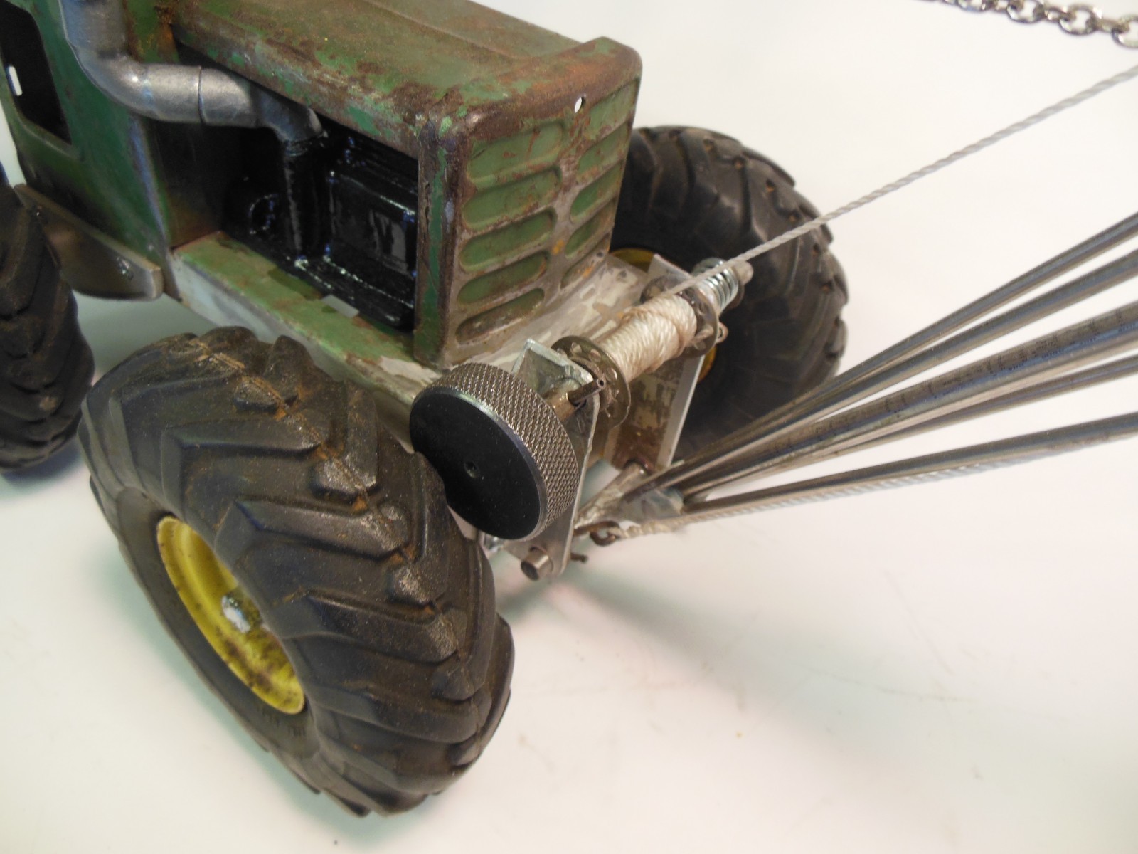 Tonka Art, Junk Yard Crane, Raw