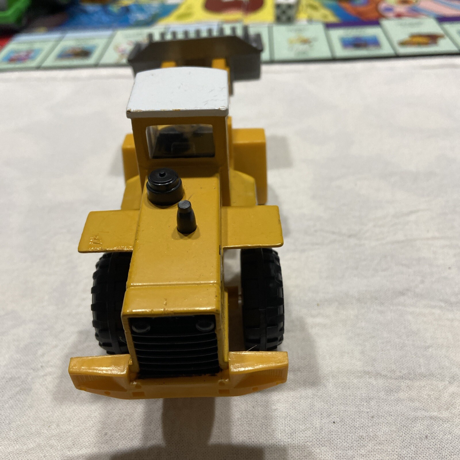 You Front Loader Tractor Metal Plastic Yellow