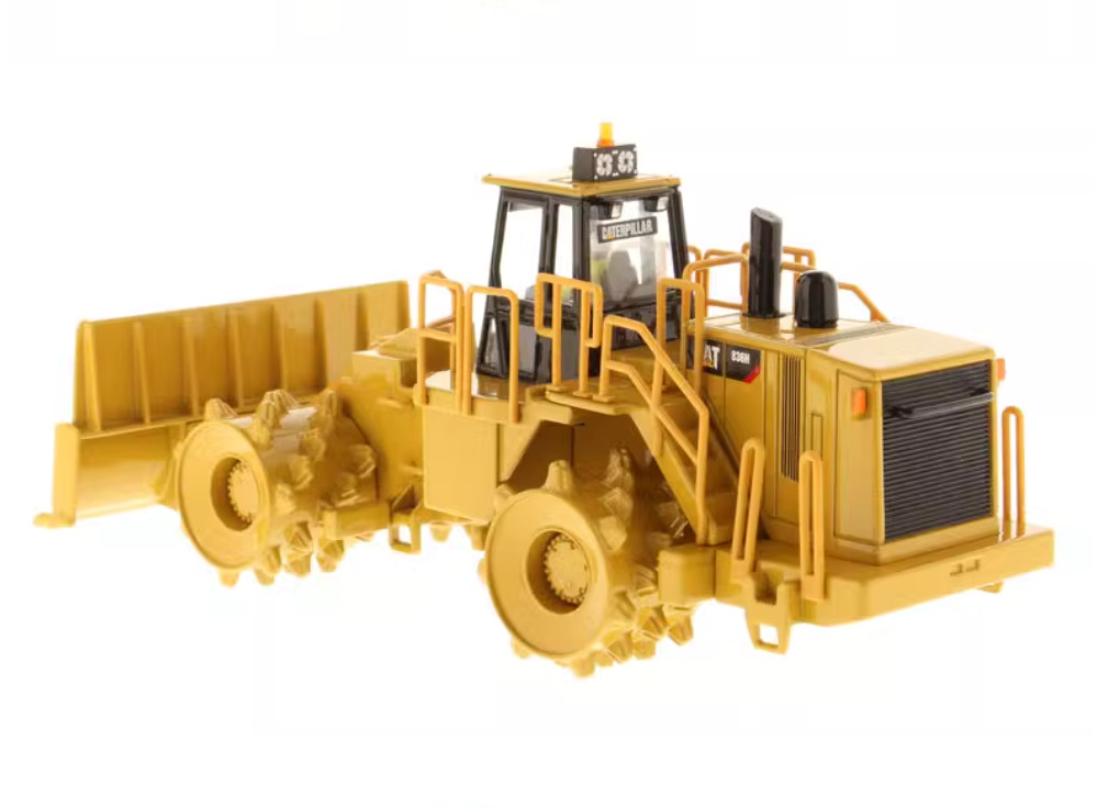 1:50 DM 836H Landfill Compactor Construction Machine Equipmnent Diecast Model
