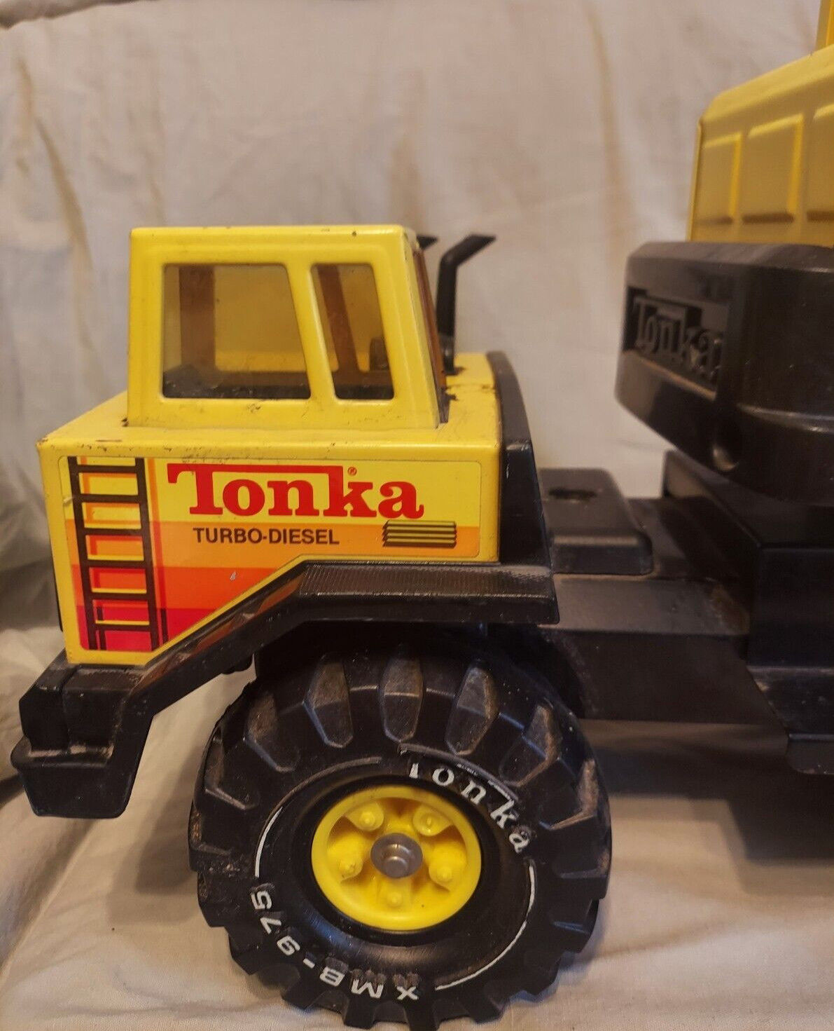 Tonka Turbo-Diesel Crane 1980s