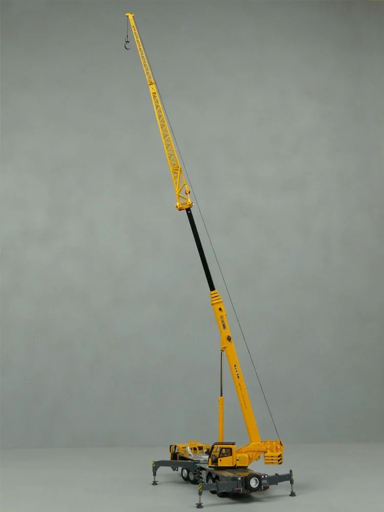 1:50 Scale Diecast Construction Machinery XCMG XCT 75 Tons Truck Crane Model Toy