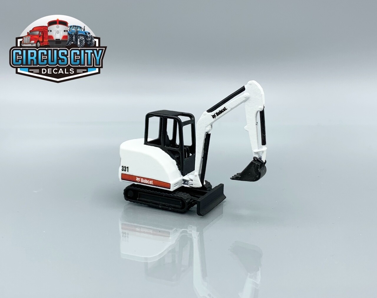 Mini Excavator Bobcat 331 S Scale Model Kit (QTY 2)