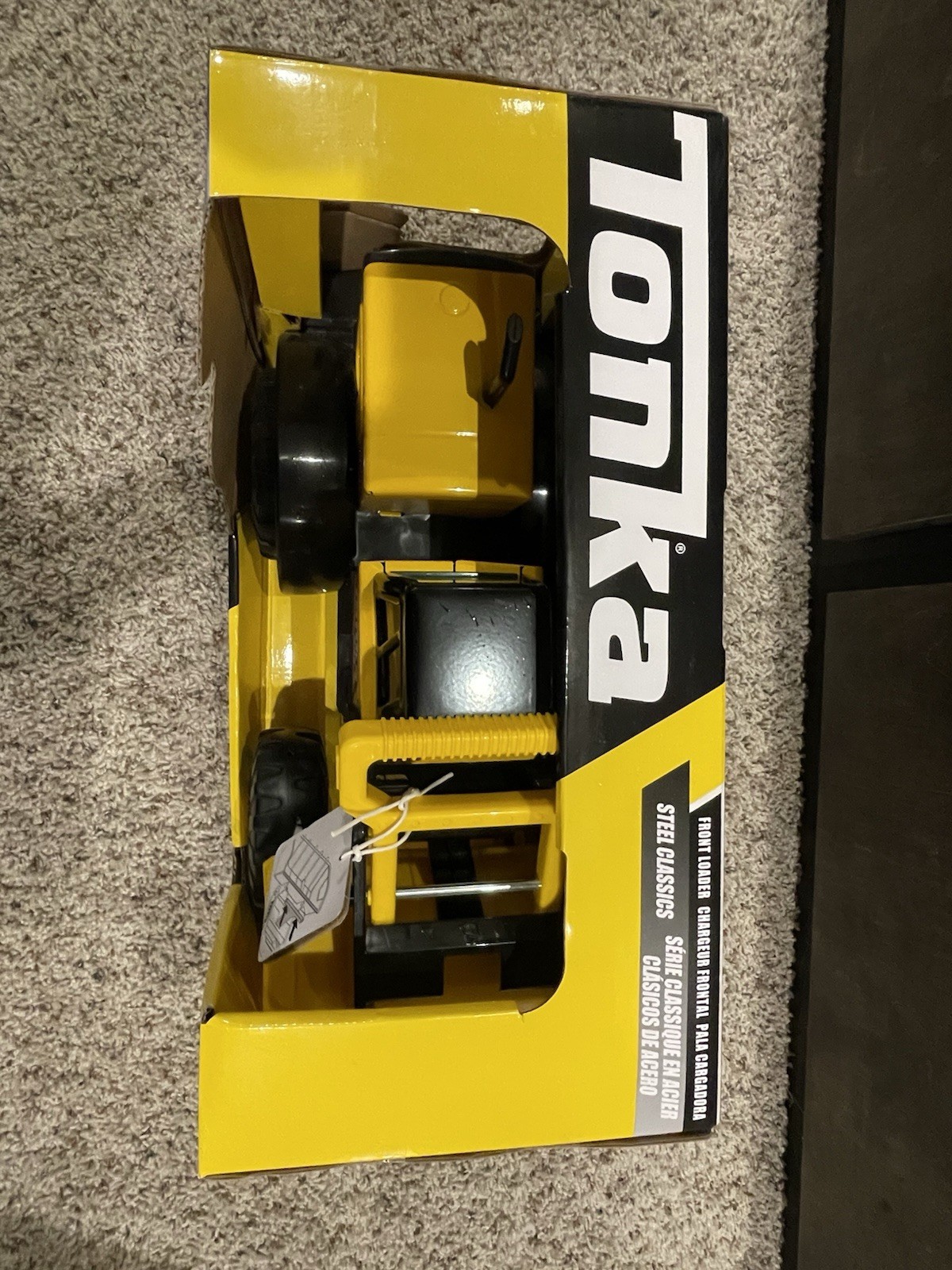 Tonka Steel Classics 952 Front Loader 1:10 Steel Yellow/Black Unopened Box