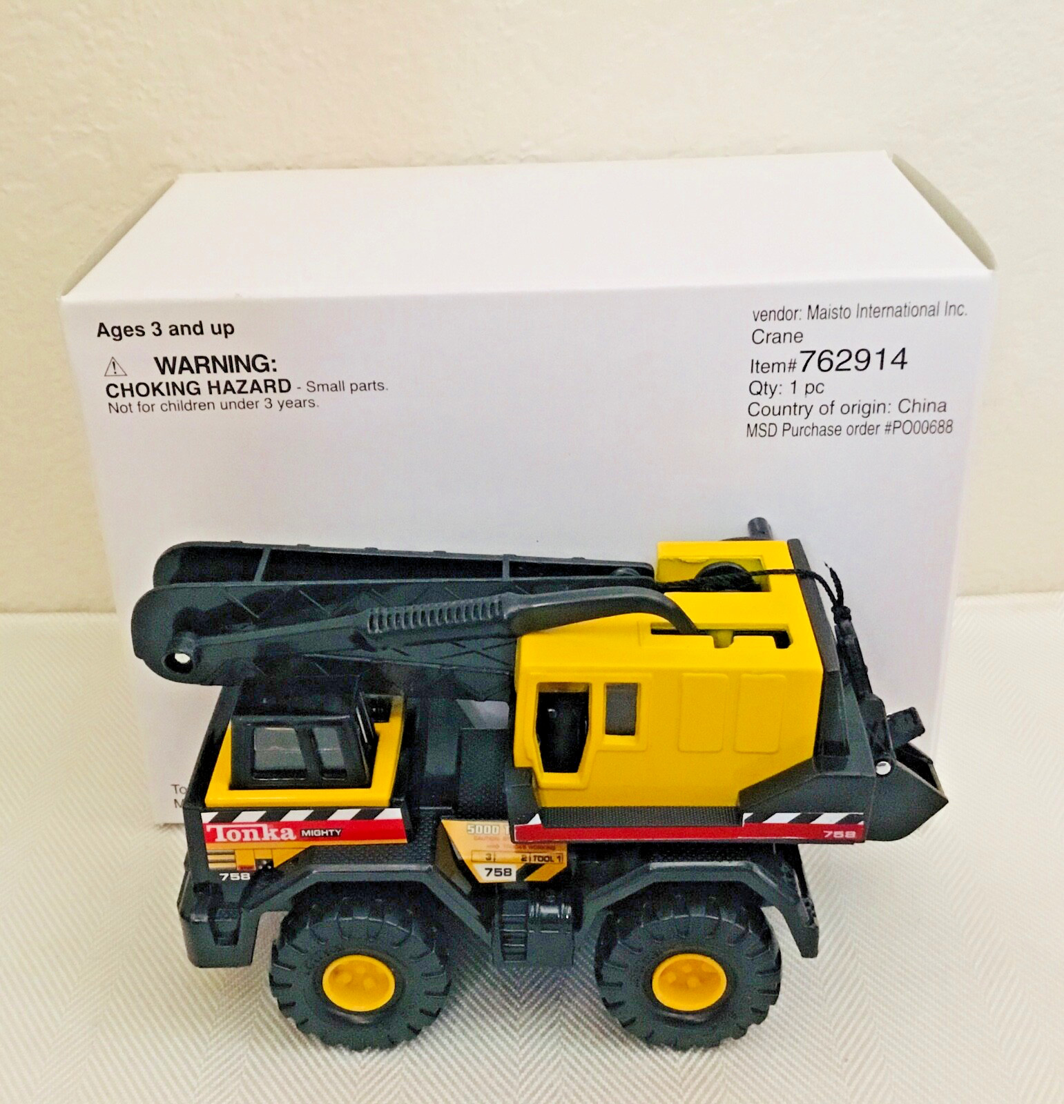 Tonka ~ Maisto ~ Hasbro Mighty Minis ~ Crane ~ Brand New