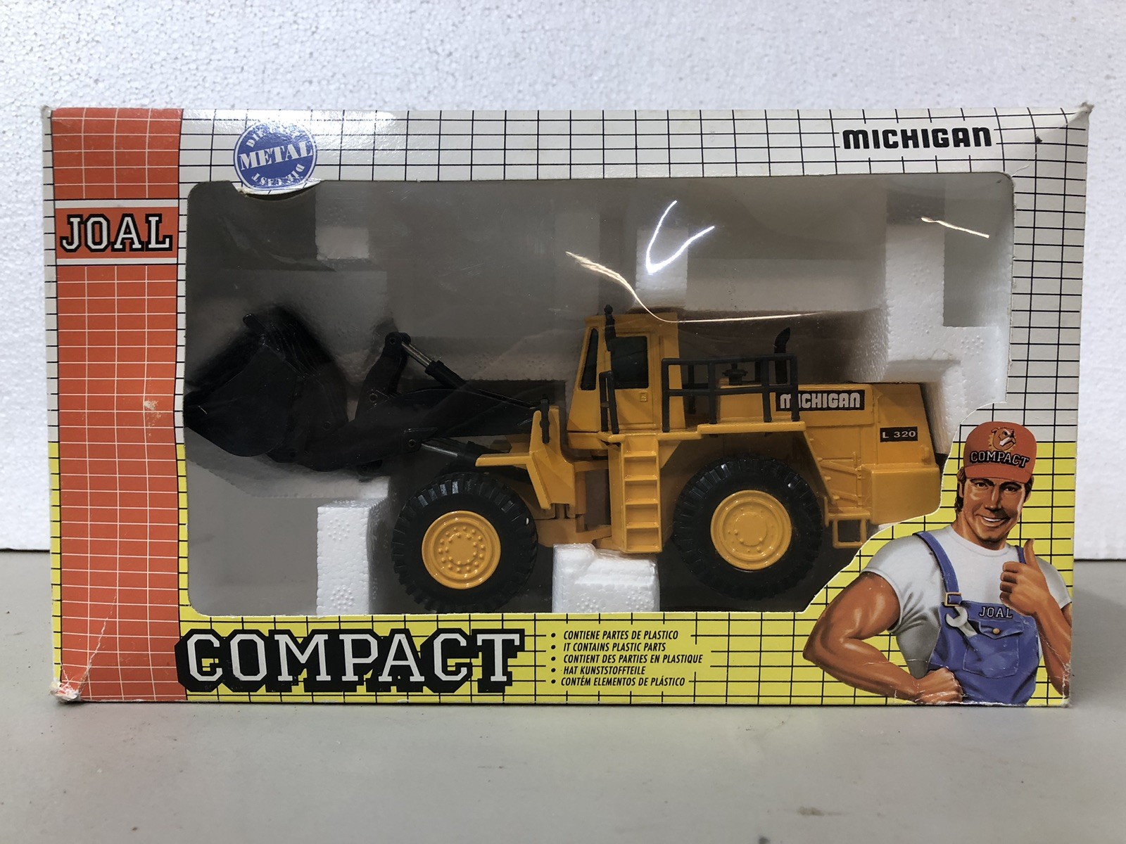 Joal 239 Michigan L320 Wheel Loader 1/50 Scale Diecast