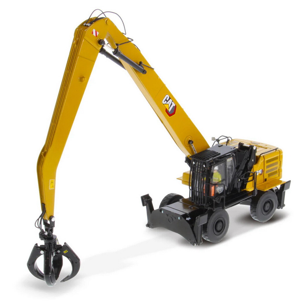DM 1/50 Scale CAT MH3040 Wheel Material Handler Diecast Model Toy Gift 85958