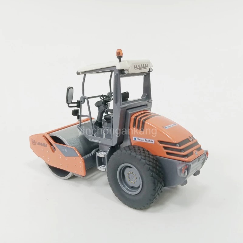 NZG 1:50 Hamm H7I ROPS Road Roller United Rentals Diecast Model #9482/02