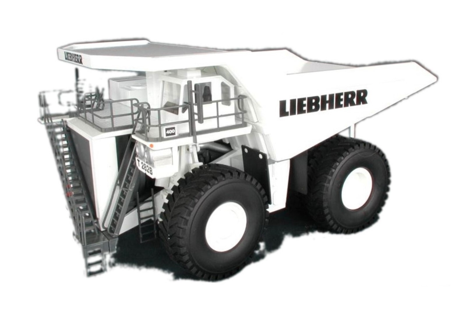 Conrad 2727 LIEBHERR T282B Mining Truck “400” – White 1/50 Diecast Brand-new MIB