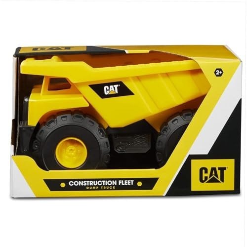 CAT Construction Toys Fleet 10″ Dump Truck Heavy Toddlers Kids Plastic