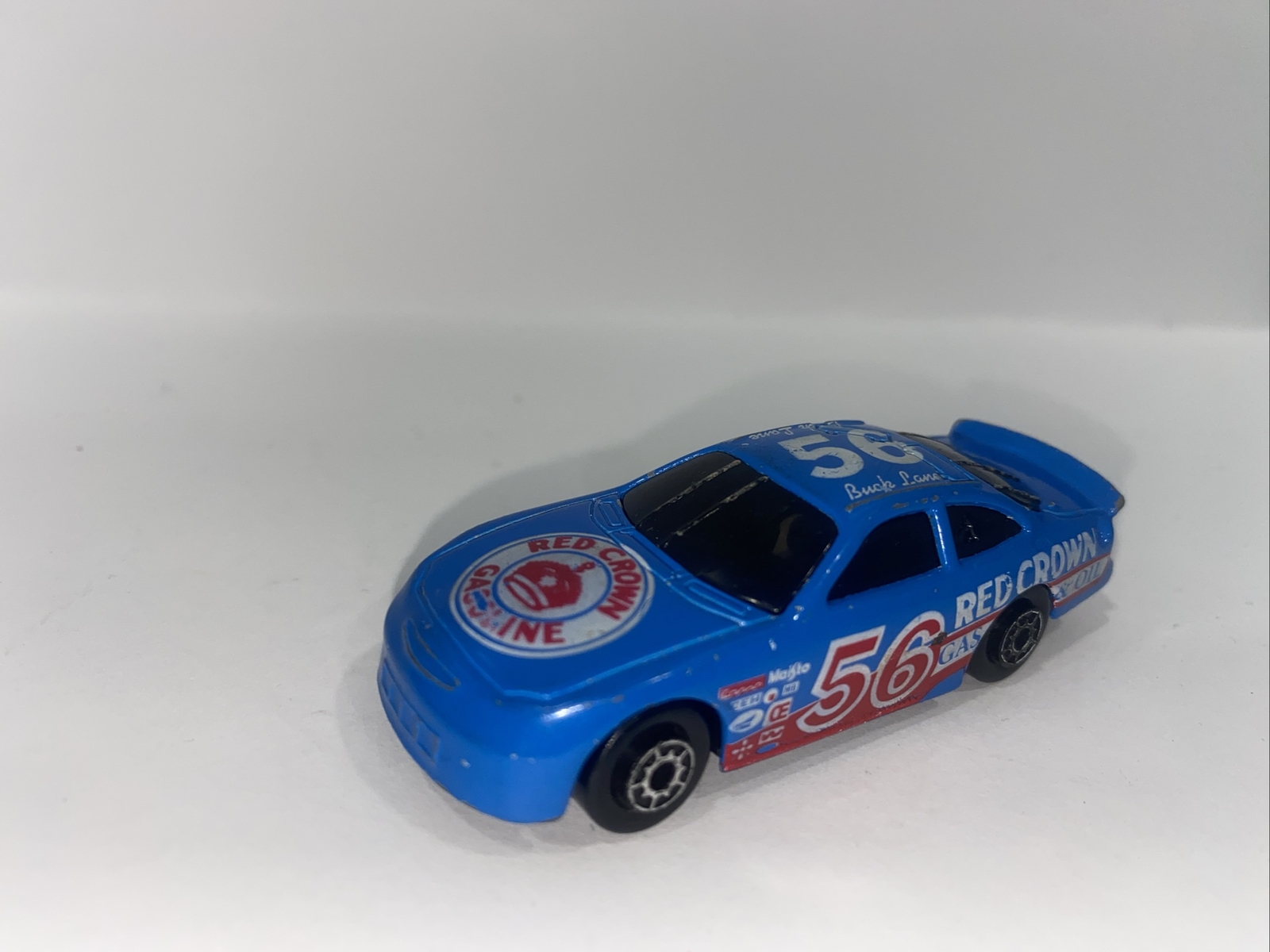 Vintage Maisto 1/64 #56 Red Crown Gasoline Ford Taurus Race Car Rare Original