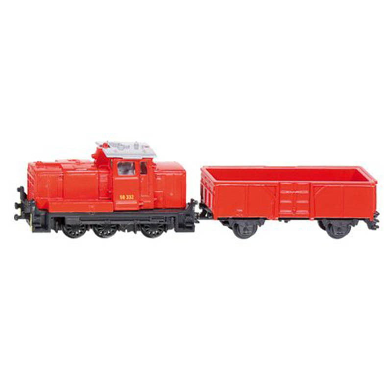 NEW SIKU 1653 BLISTER PACK Locomotive With Freight Wagon Diecast Model – RETIRED