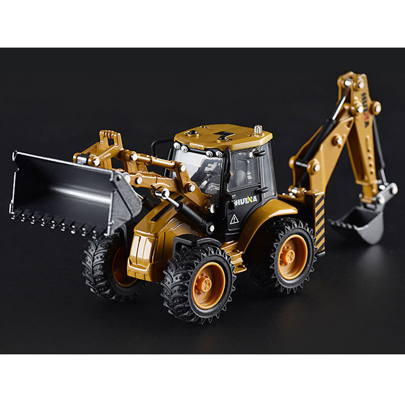 1/50 Scale Loader Excavator Construction Equipment Diecast Metal Toys for Boys