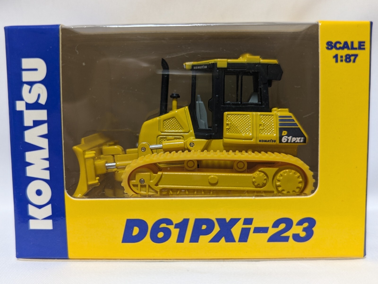 Komatsu Official Diecast Model 1:87 Crawler Dozer D61PXi-23 New Japan