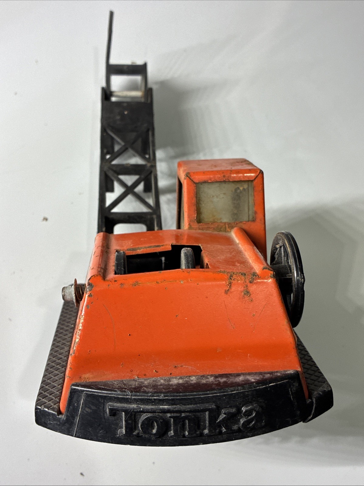 VTG 1970s/80s Tonka Crane Cab & Boom (Part A811007) – FOR PARTS / RESTORATION