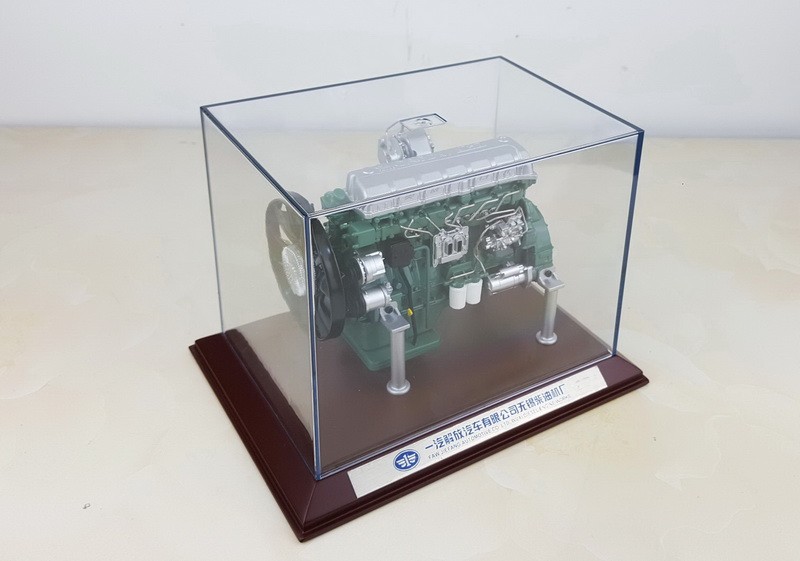 1:12 Wuxi Diesel CA6DM Engine Construct Machinery Equipment Diecast Model