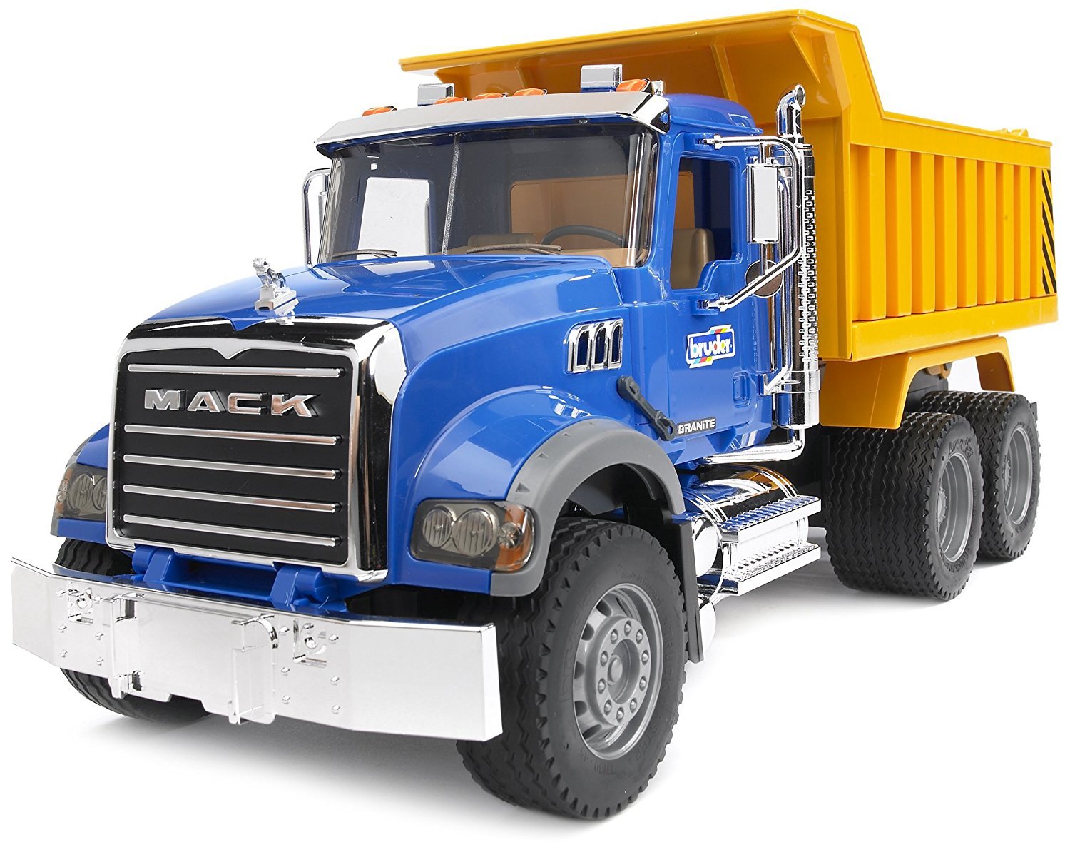 Kids Toy Mack Granite Dump Truck Construction Fun In/Outdoor Play High Detailed