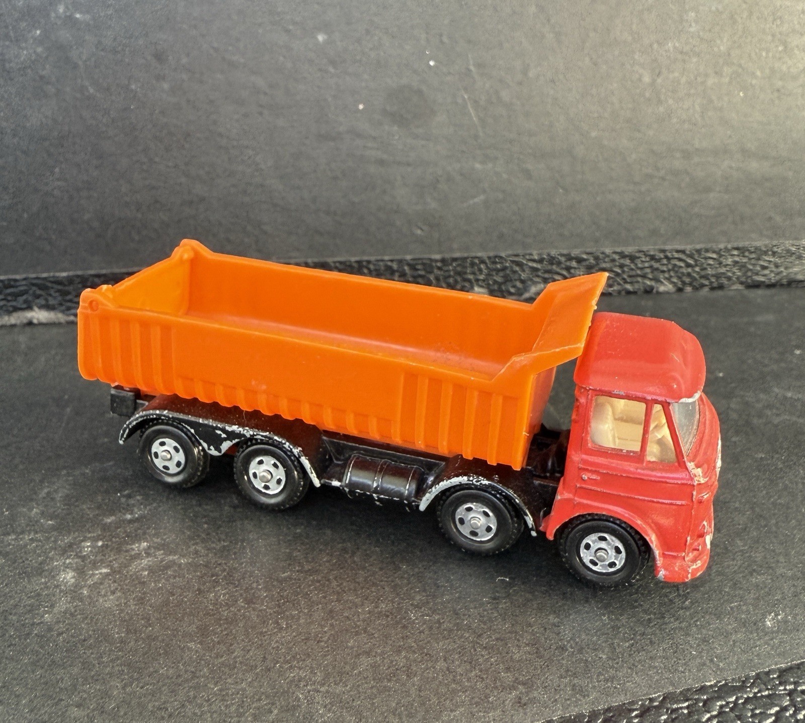 VINTAGE 1970s Lone Star Impy Super Cars No. 24 Foden Open Tilt Cab Rare Red 4” L