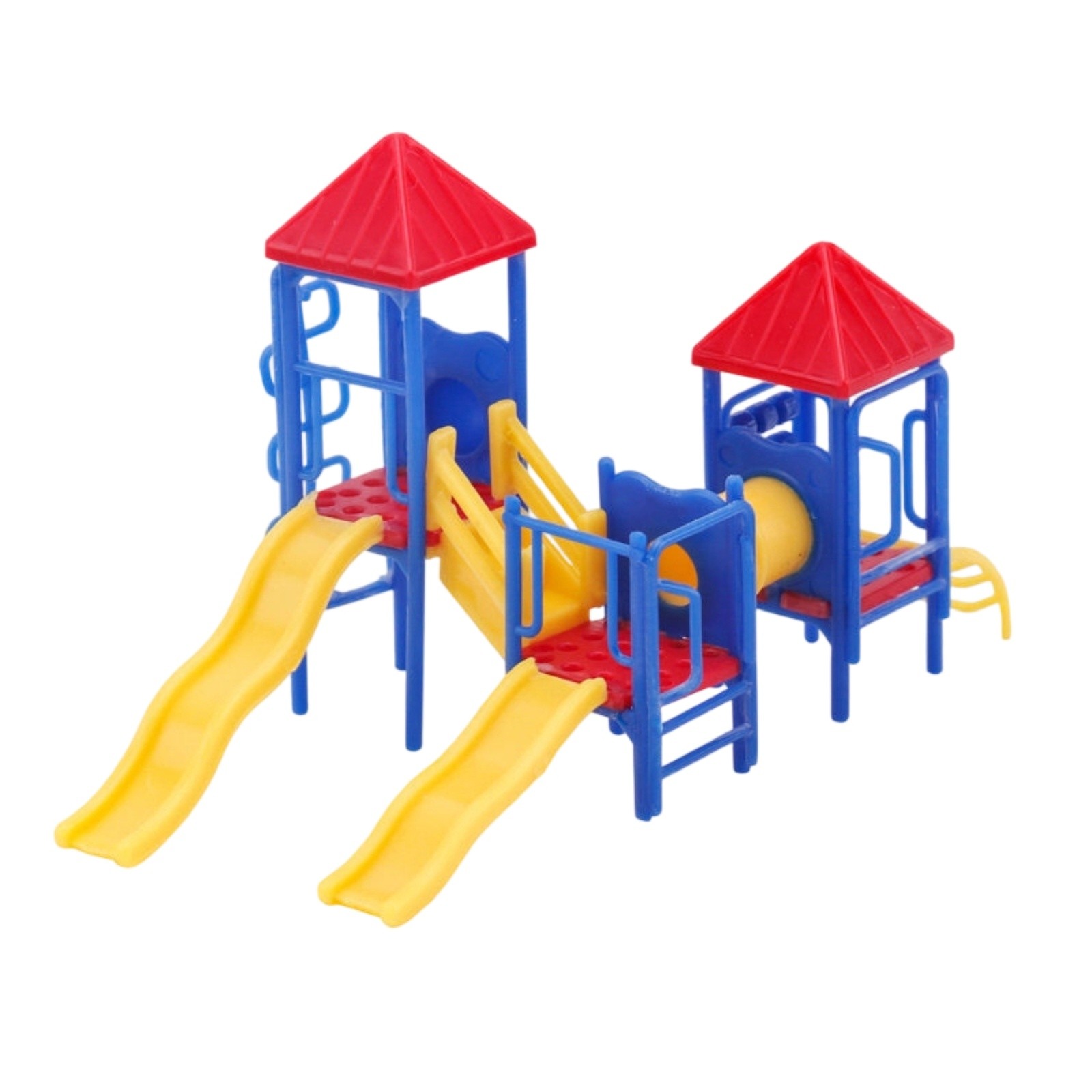 Miniature Playground Slide Model Scale Playset Small for Sand Table, Architects