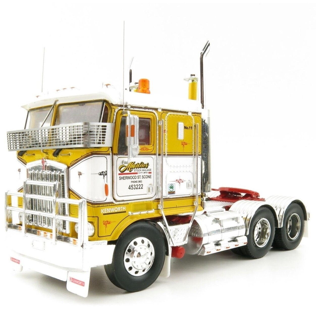 Kenworth K100G Truck – Martins – Iconic Replicas 1:50 Scale Diecast Model New