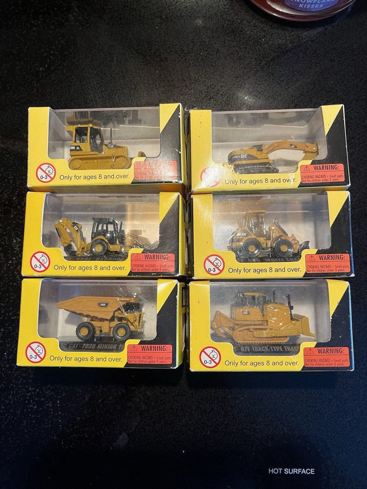 Norscot CAT Construction Mini’s 1:87 Scale Diecast Set Of 6