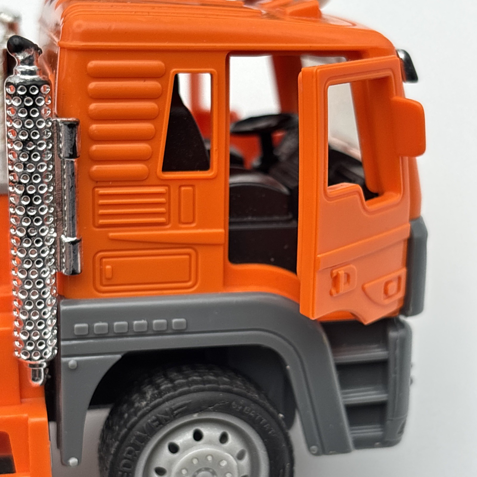DRIVEN ✅ Battat Toy Crane Truck – Standard Series ✅ Orange Truck W/Sound