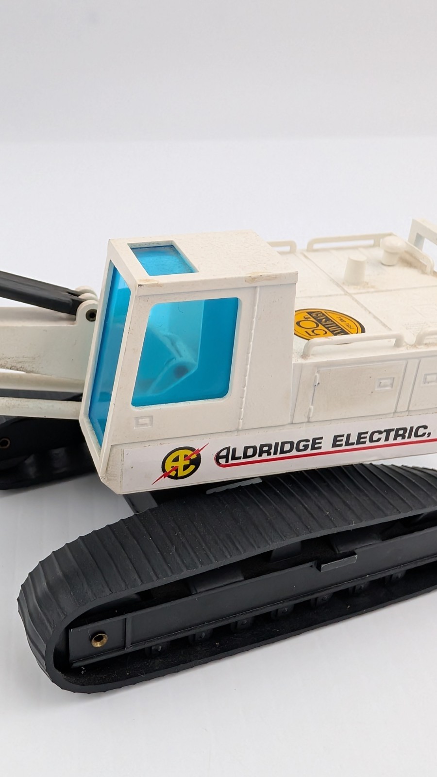 NZG 358 Drilling Rig White Die Cast 1/50 Aldridge Drilling 50th Anniversary RARE