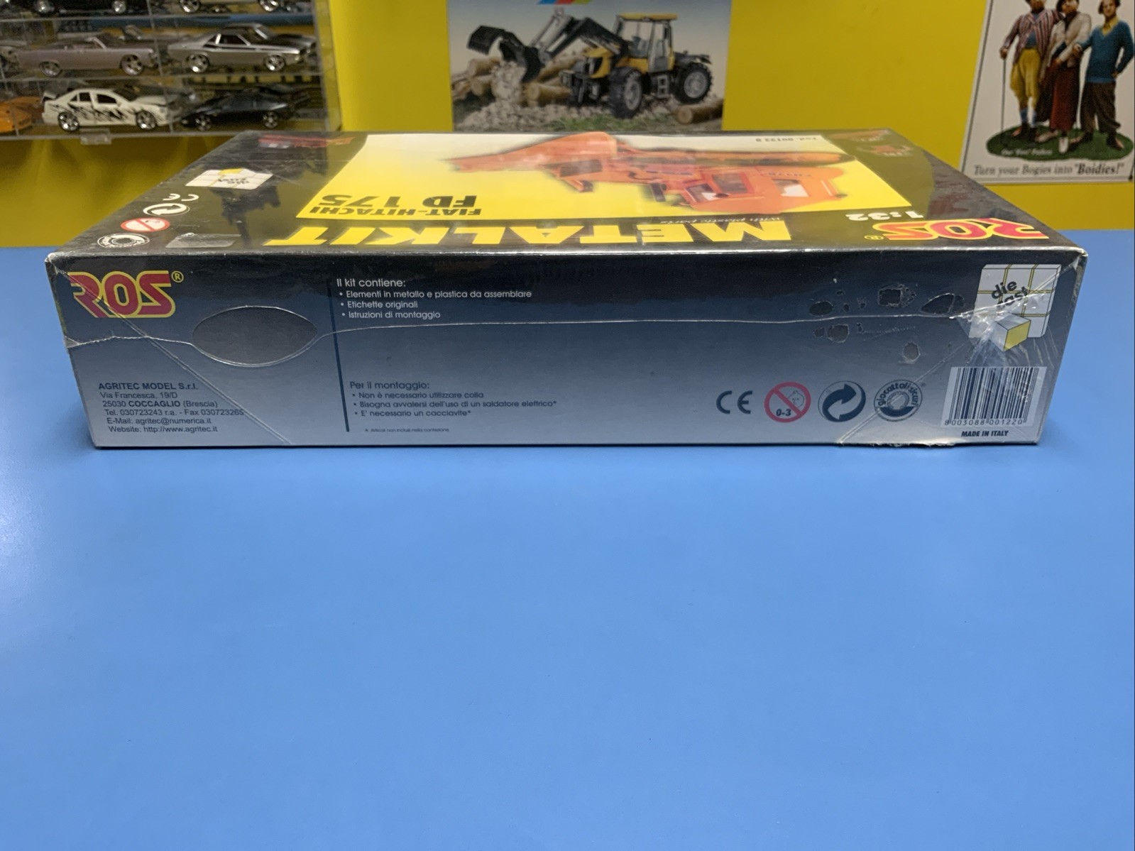 ROS FIAT-HITACHI FD 175 CONSTRUCTION 1:32 SCALE METALKIT COD. 00122 0 NEW