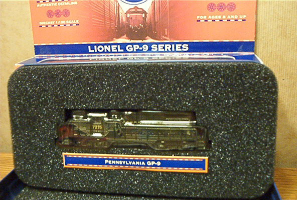 LIONEL GP-9 Series Diecast Collectible – Pennsylvania GP-9 Engine #7215 Series 1