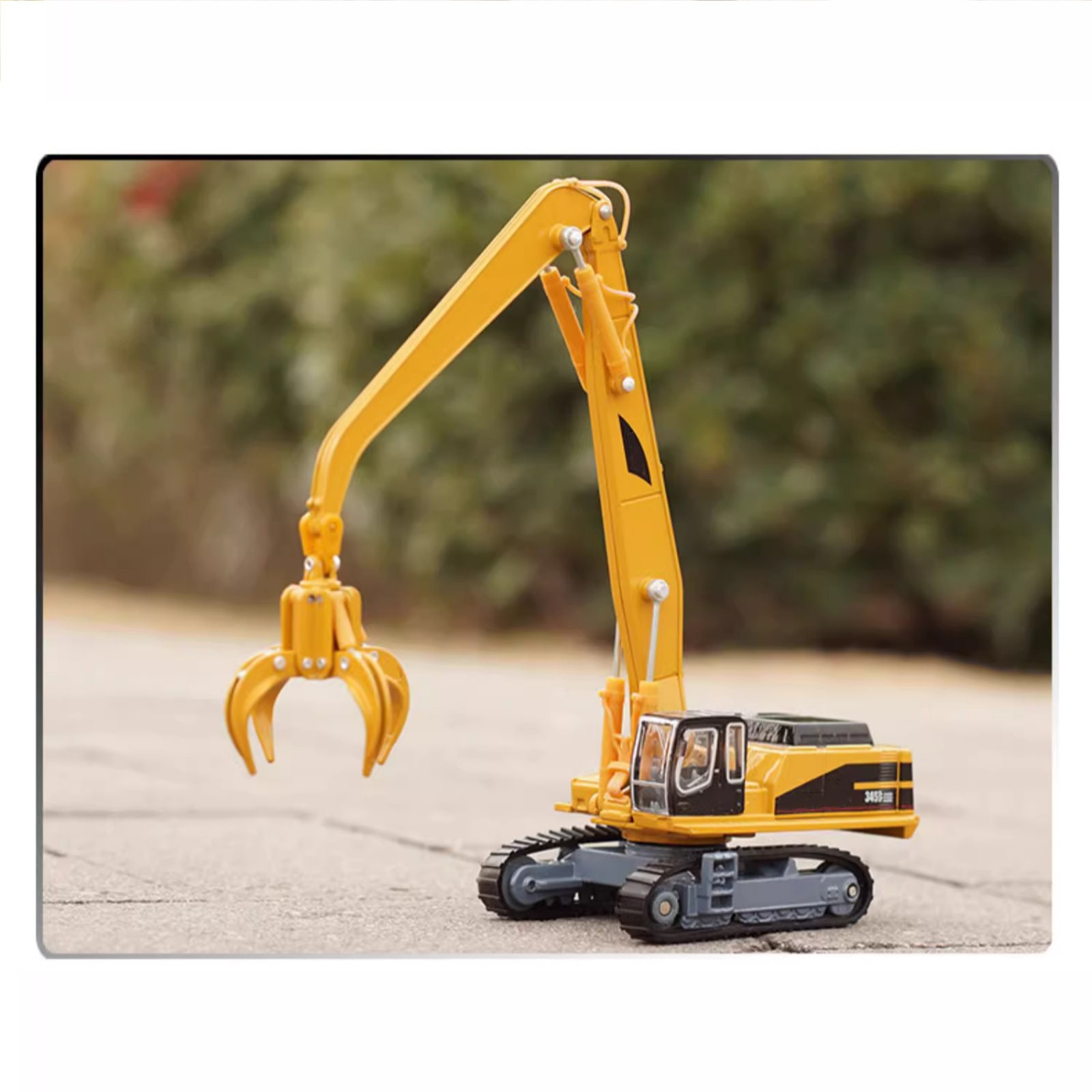 8cm Diecast Alloy 1/87 Scale Metal Material Handling Vehicle Simulation Model