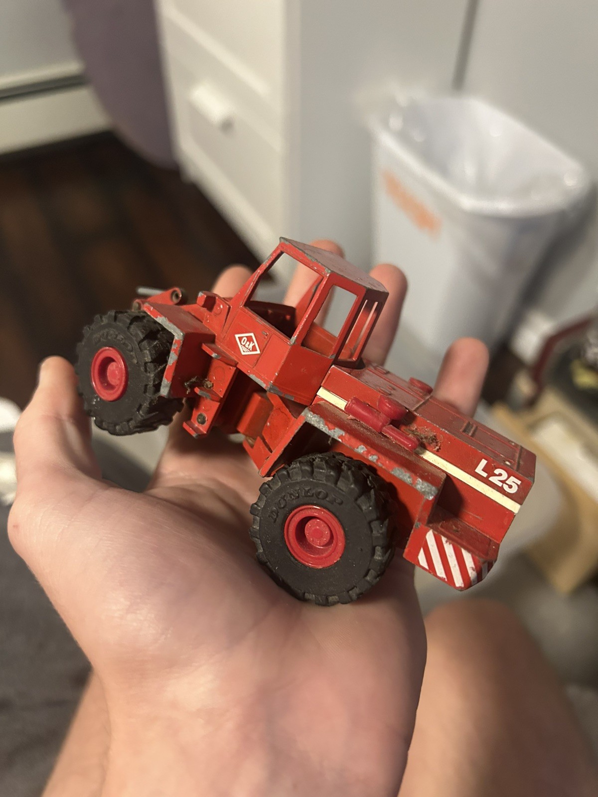 O&K L25 Wheel Loader – 1/50 – Cursor #1173 – Used – No Box Or Scoop