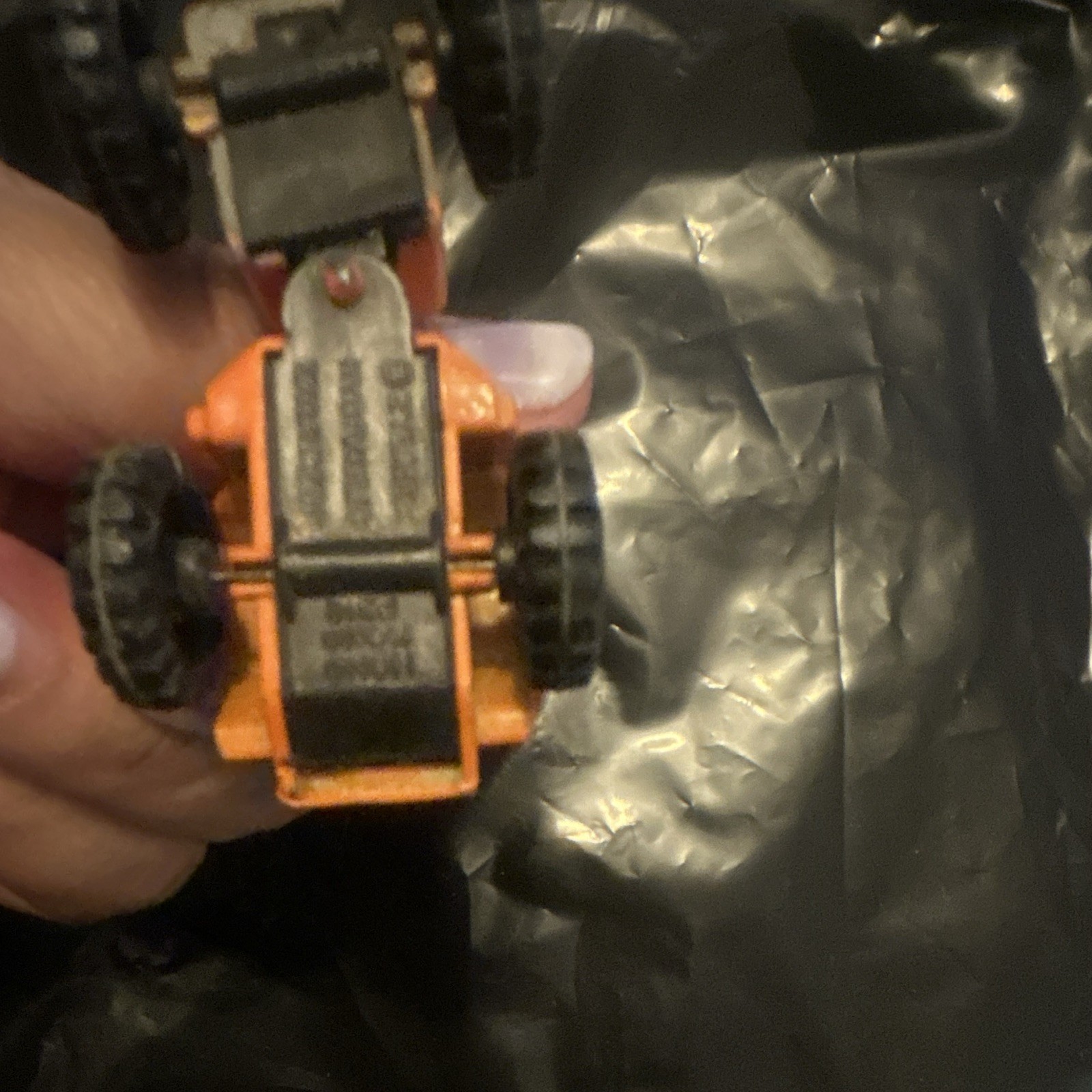 Matchbox Superfast Construction Tractor No. 35 1971 1:64 Diecast Orange