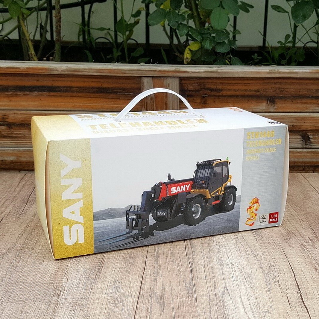 1/35 Scale SANY STH1440 Telehandler Diecast Model Toy Collection Gift