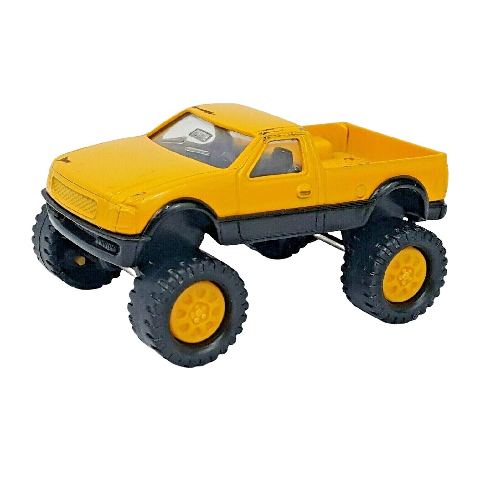 Vintage 1998 NuToyz Yellow Pickup Off-Road Monster Truck