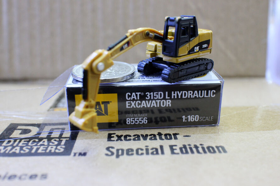 CAT 1/160 315D-L Hydraulic Excavator Engineering Diecast Masters CAT #85556
