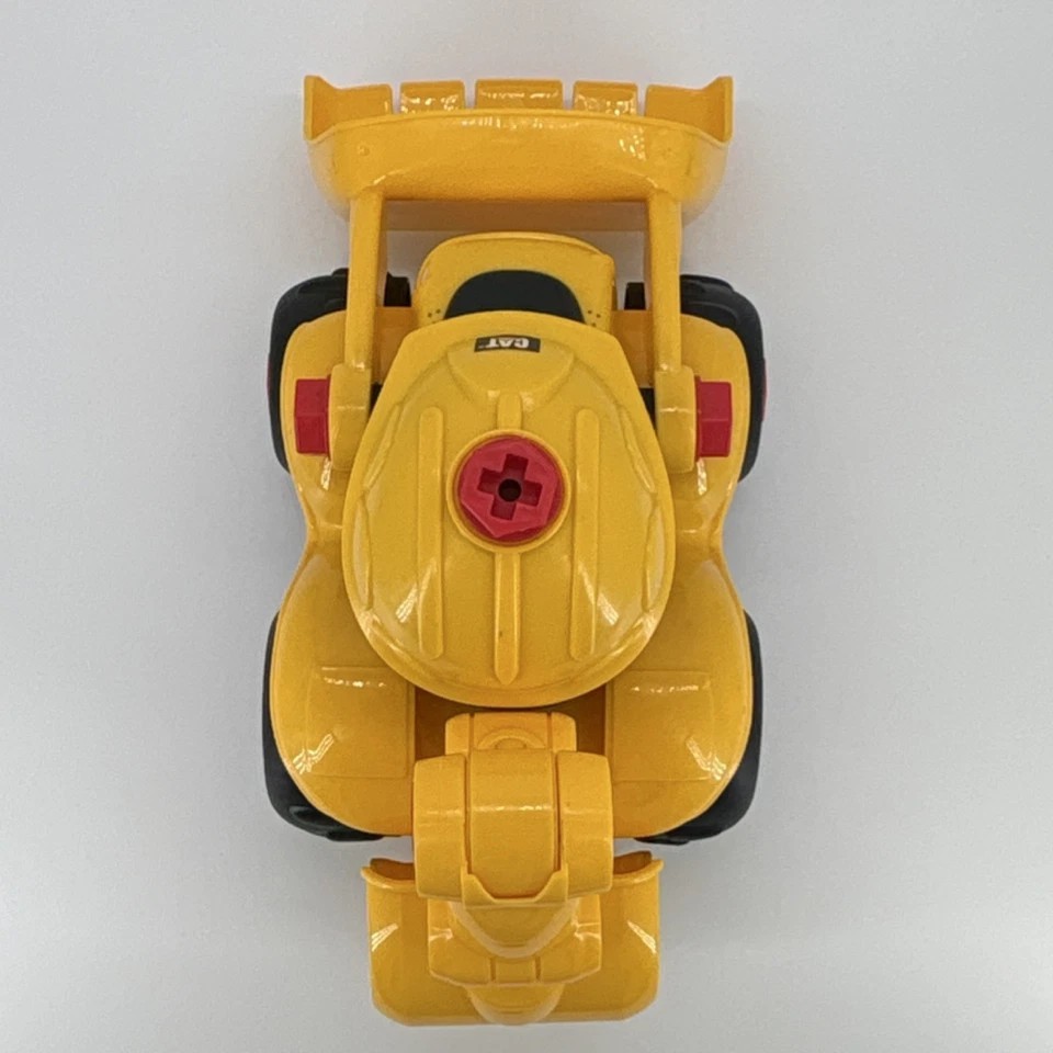 CAT Toy State Take Apart Construction Toy Lot Dump Truck Backhoe Loader Machine