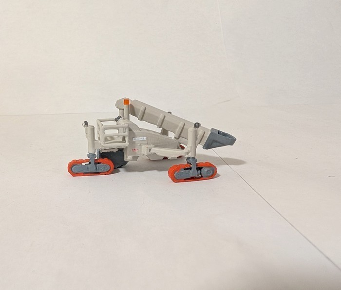 1/87 HO Scale Custom Built Wirtgen Offset Slipform Concrete Paving Machine