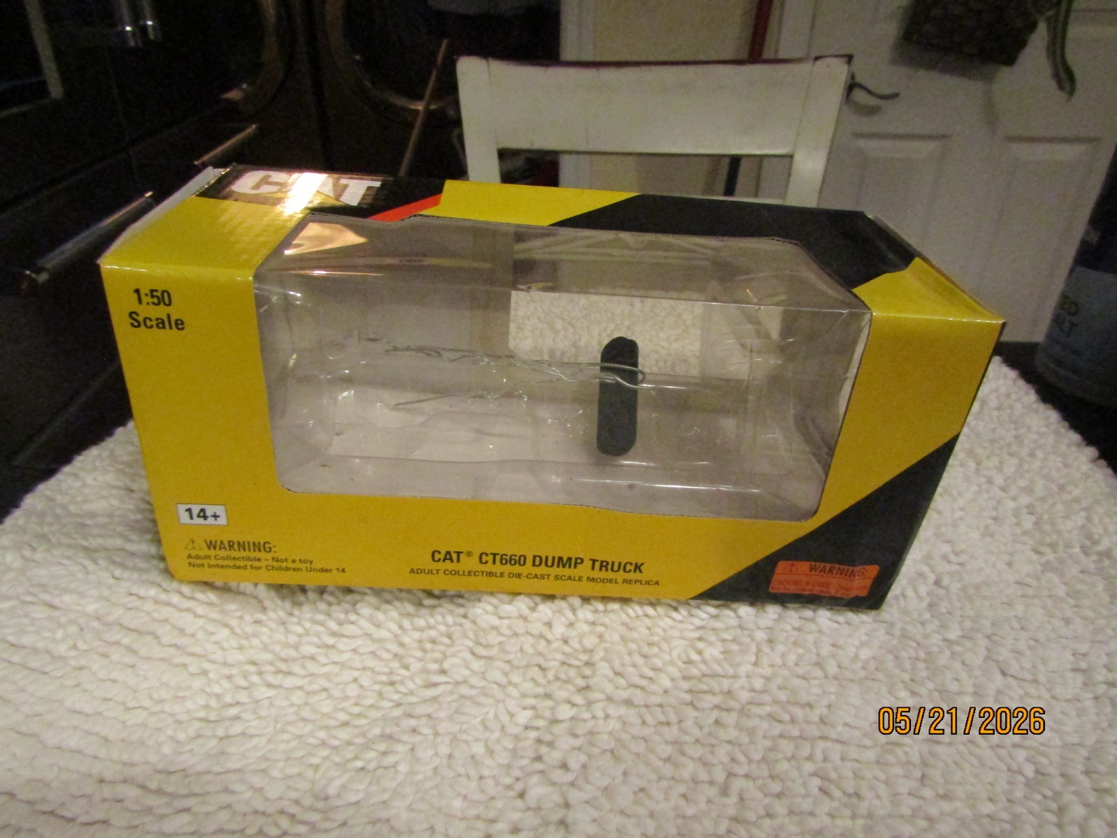 Norscot Scale Models 1:50 Cat Caterpilliar CT660 Dump Truck BOX ONLY 55502 2012