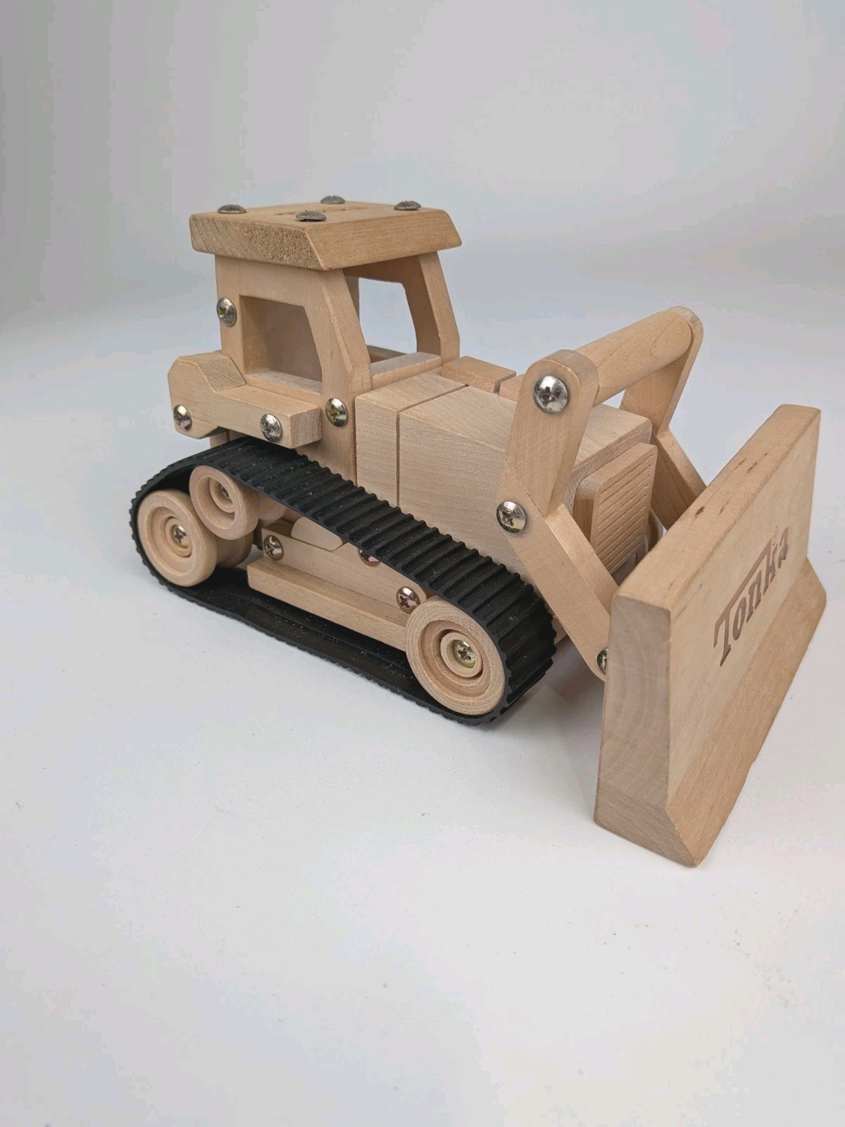 Tonka Wooden Backhoe Excavator Digger (Approx 8×4.5″)
