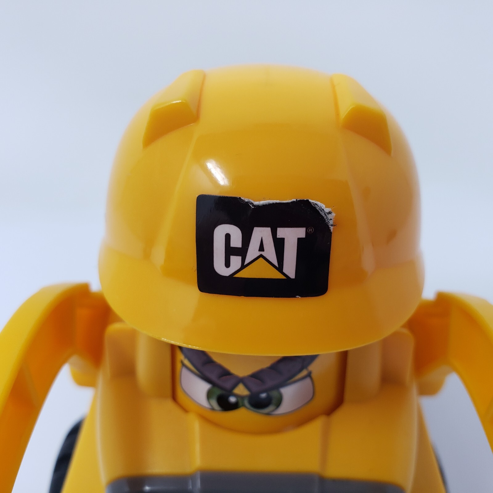 Cat Construction Loader Talks Push Hard Hat Takes Batteries
