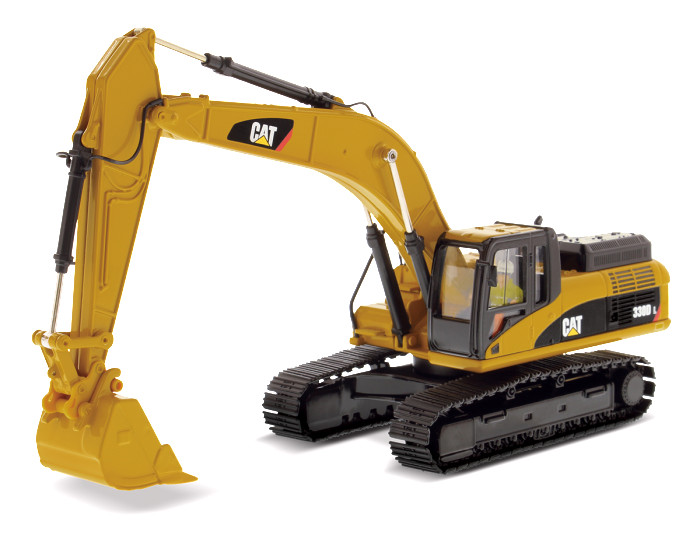 DIECAST MASTERS – CATERPILLAR 330D L with Figure – 1/50 – DCM8…