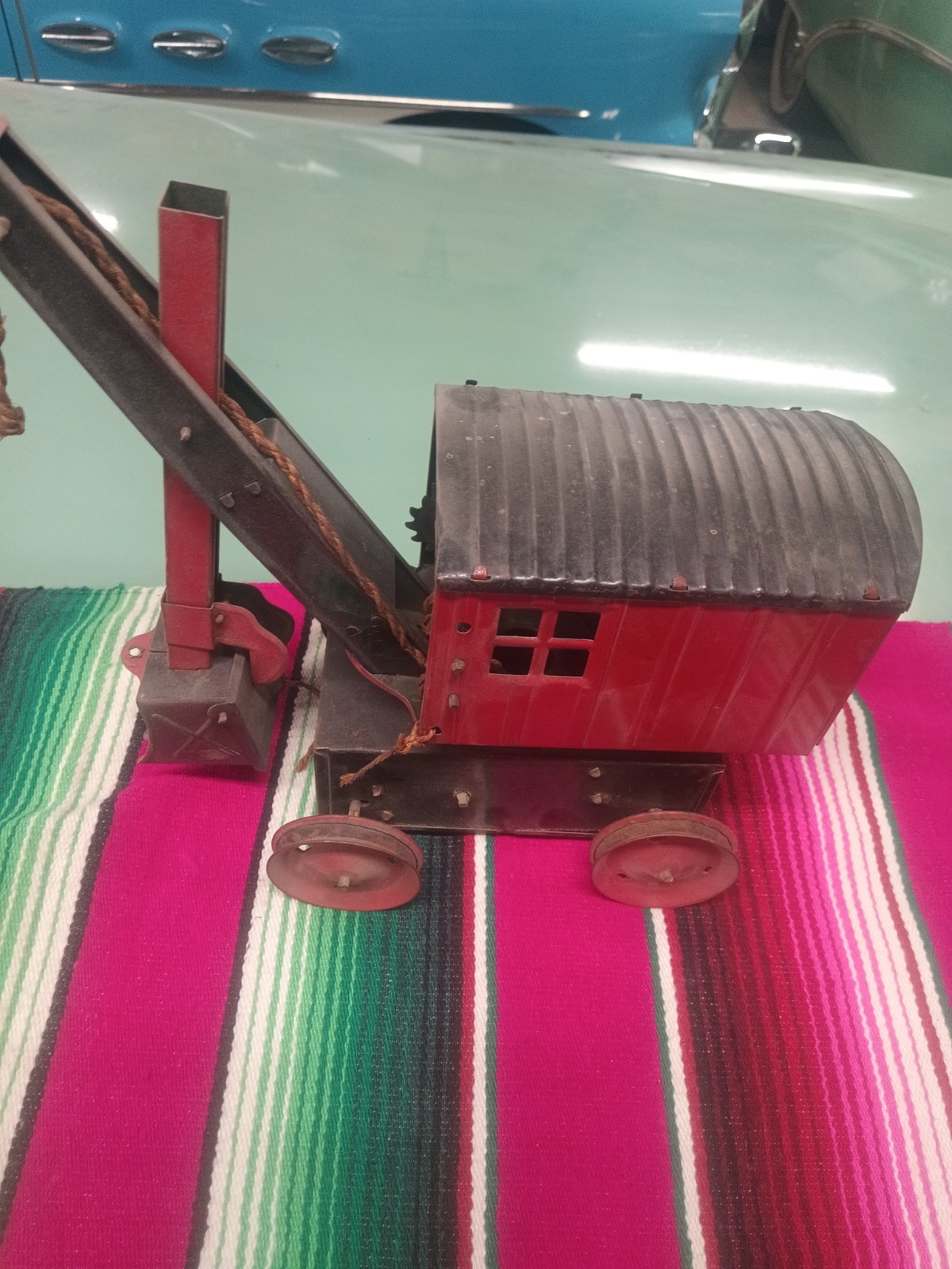 Vintage Marx Steam Shovel Pat # 1334539
