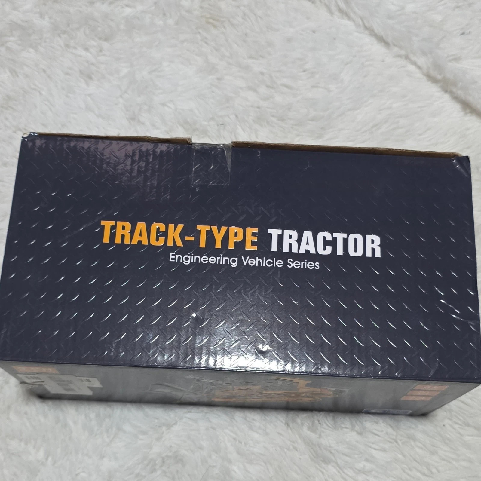KIDMARKT Metal 9-Channel Remote Control RC Bulldozer Toy Tractor-Lights & Sounds