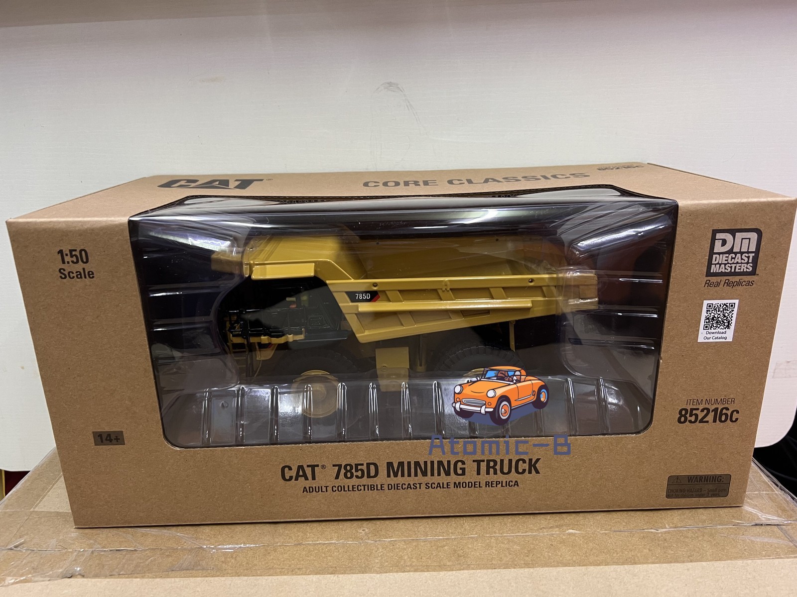 DM 1:50 CAT 785D Caterpillar mining vehicle dump truck vehicle model 85216C