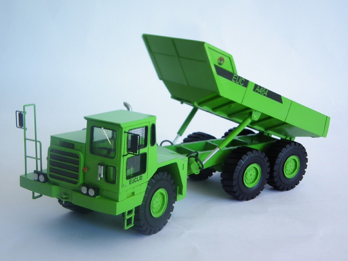 Resin 1/50 Euclid A-464 Articulated Dump Truck – Ready Made by Fankit Models