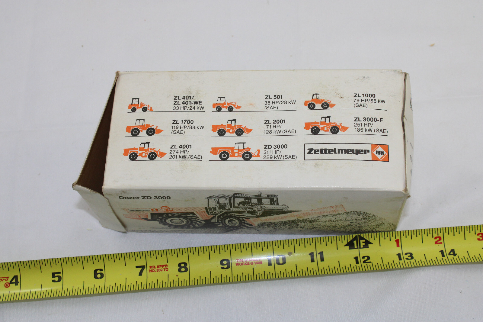 Diecast – NZG 197 – Zettelmeyer Dozer ZD 3000
